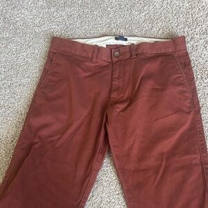 J. Crew Men's Brick Chinos